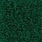 Miyuki 11 Round Seed Bead, 11-147, Transparent Emerald, 13 grams